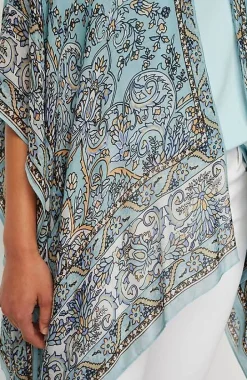 Airy Paisley Ruana | Jjill
