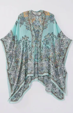 Airy Paisley Ruana | Jjill