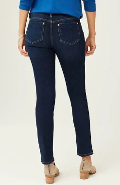 Authentic Fit Slim-Leg Jeans | Jjill