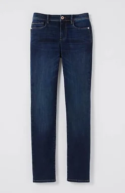 Authentic Fit Slim-Leg Jeans | Jjill