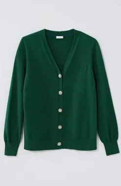 Bejeweled-Buttons Cardi | Jjill