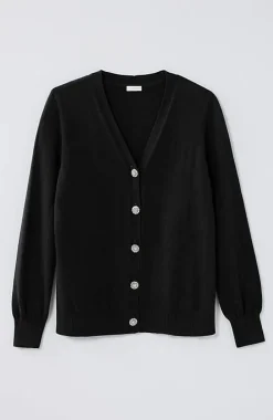 Bejeweled-Buttons Cardi | Jjill
