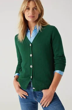 Bejeweled-Buttons Cardi | Jjill