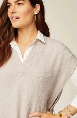Belted Knit Poncho | Jjill