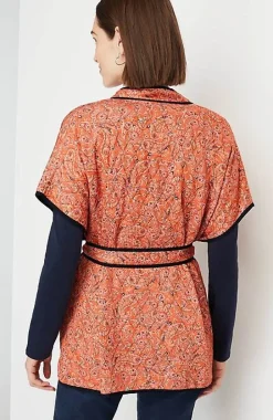 Belted Quilted Ruana | Jjill