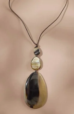 Blissful Rays Horn Pendant Necklace | Jjill