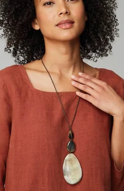 Blissful Rays Horn Pendant Necklace | Jjill