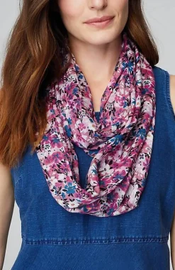 Blooming Floral Infinity Scarf | Jjill