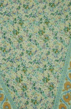 Border-Print Diamond Scarf | Jjill