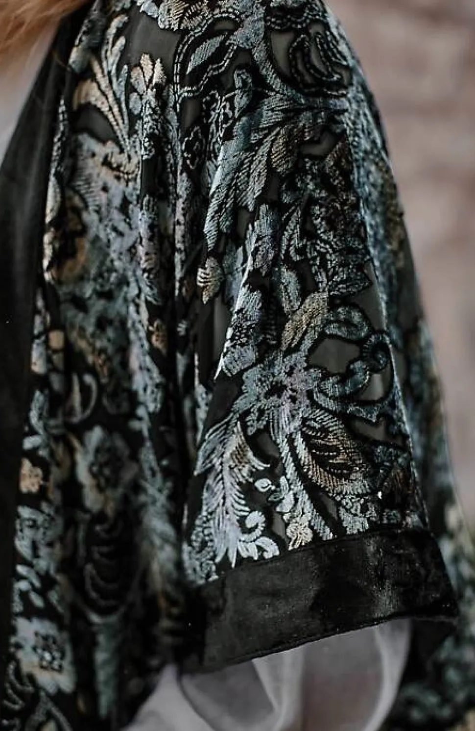 Burnout Velvet Ruana | Jjill
