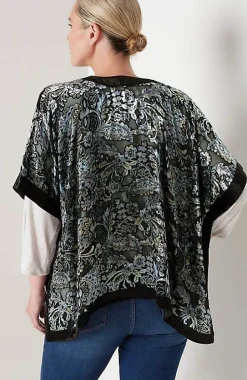Burnout Velvet Ruana | Jjill