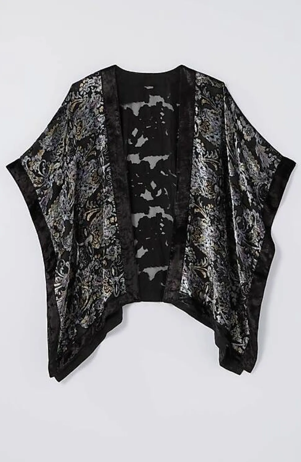 Burnout Velvet Ruana | Jjill
