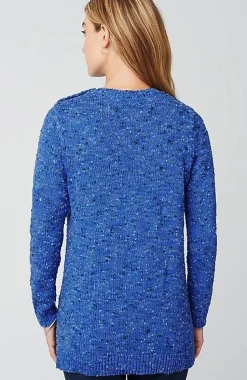 Buttoned-Shoulder Pullover Sweater | Jjill