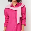Button-Front Relaxed Tunic | Jjill
