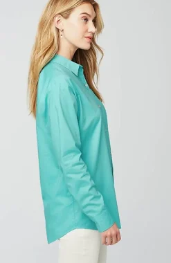 Button-Front Relaxed Tunic | Jjill