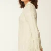 Cabled Polo Sweater | Jjill