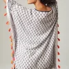 Cinched Poncho With Tassels | Jjill