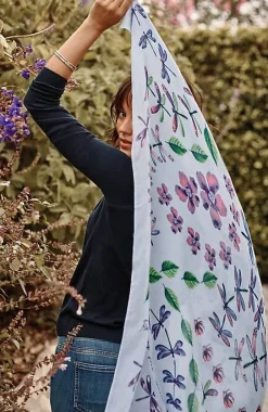 Compassion Fund Dragonfly Square Scarf | Jjill
