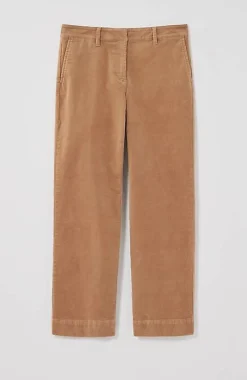 Corduroy Straight-Leg Trousers | Jjill