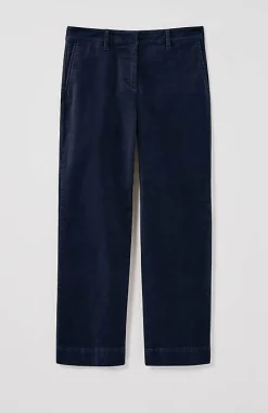 Corduroy Straight-Leg Trousers | Jjill