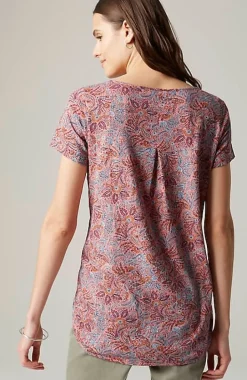 Cotton And Tencel Modal Shirttail Tunic | Jjill