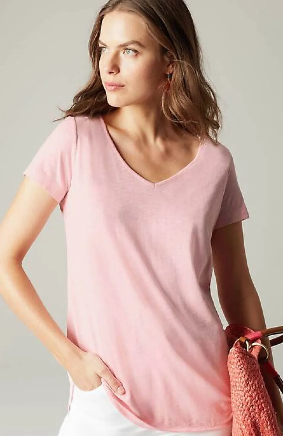 Cotton And Tencel Modal Shirttail Tunic | Jjill