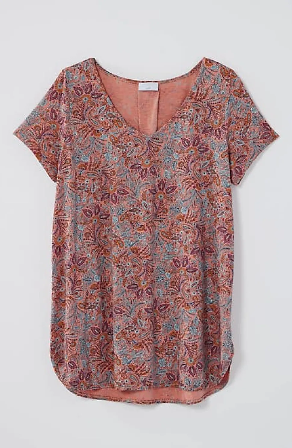 Cotton And Tencel Modal Shirttail Tunic | Jjill