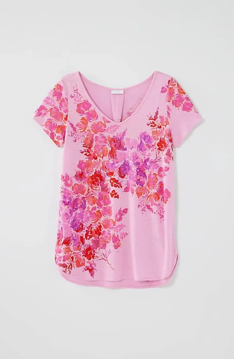 Cotton And Tencel Modal Shirttail Tunic | Jjill