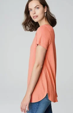Cotton And Tencel Modal Shirttail Tunic | Jjill