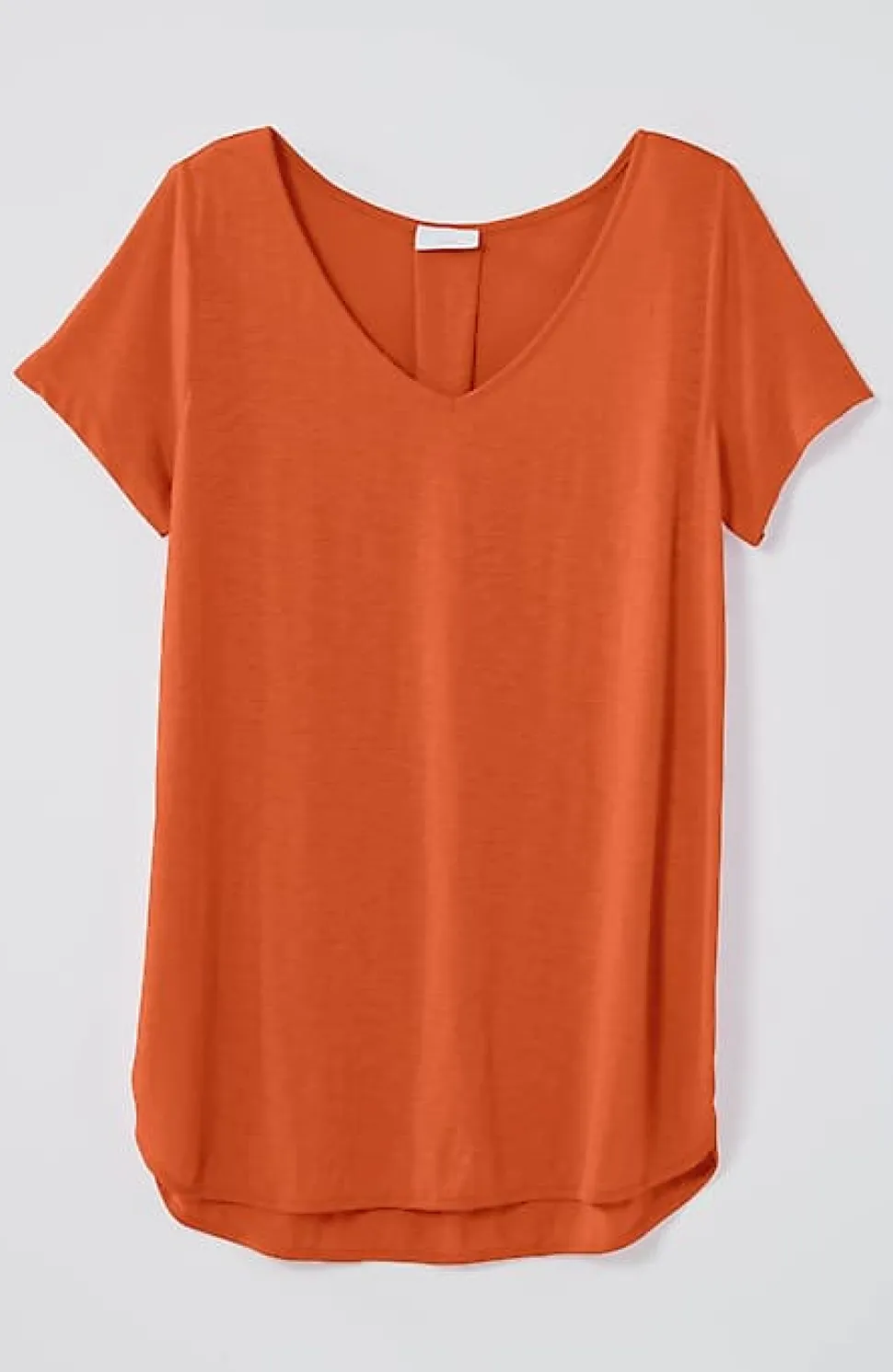 Cotton And Tencel Modal Shirttail Tunic | Jjill