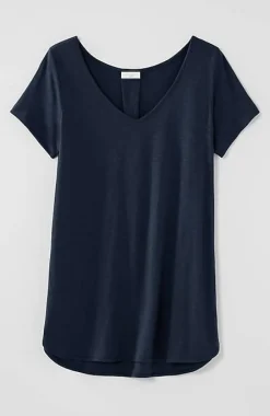 Cotton And Tencel Modal Shirttail Tunic | Jjill