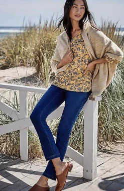 Cozy Rib-Knit Shrug | Jjill