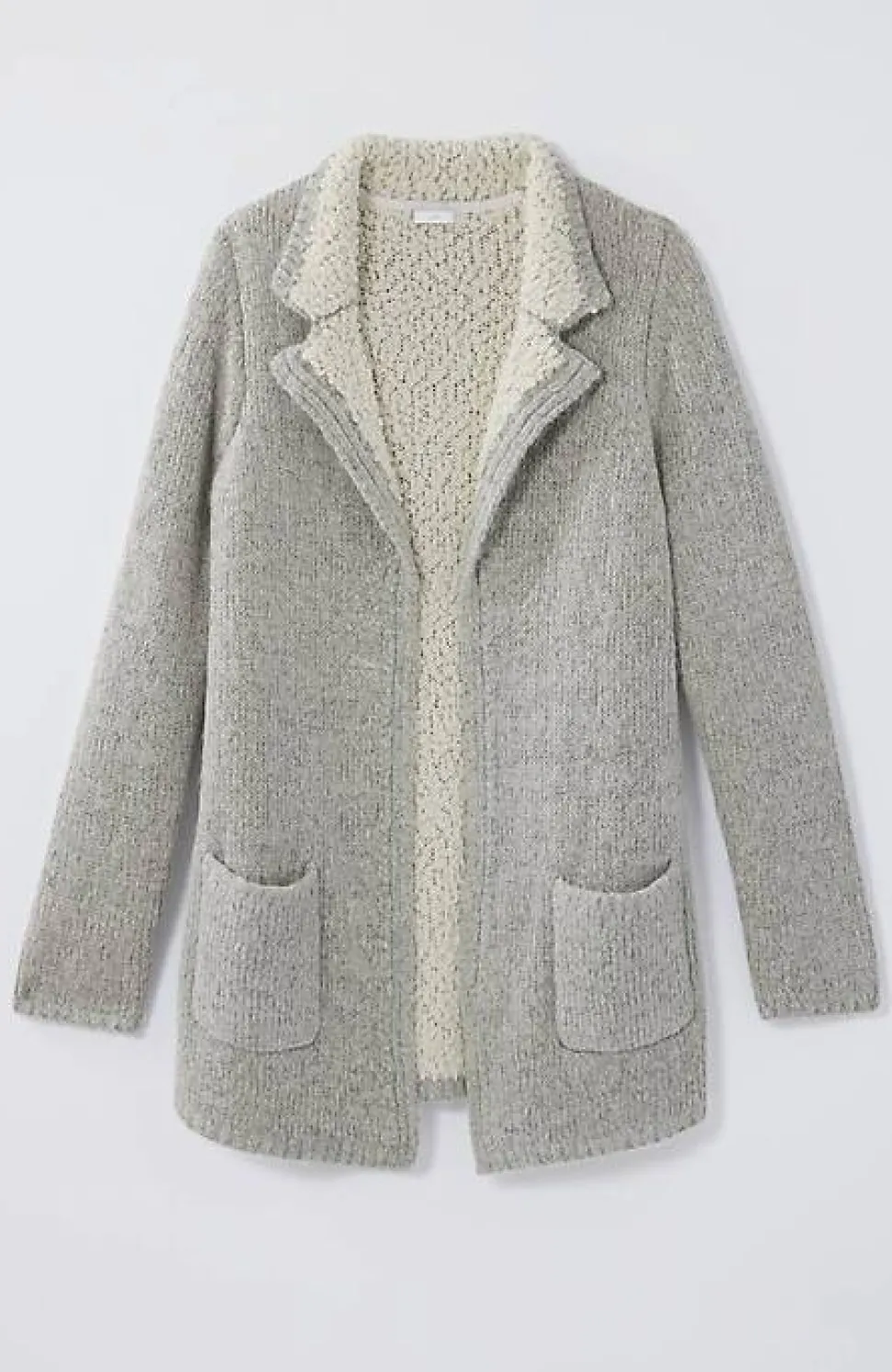 Cozy Two-Toned Cardi | Jjill
