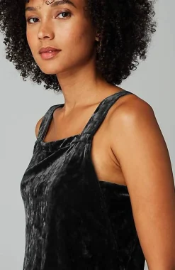 Crushed-Velvet Tank | Jjill