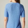 Dimensional Elbow-Sleeve Sweater | Jjill