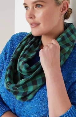 Double-Face Multi-Patterned Infinity Scarf | Jjill