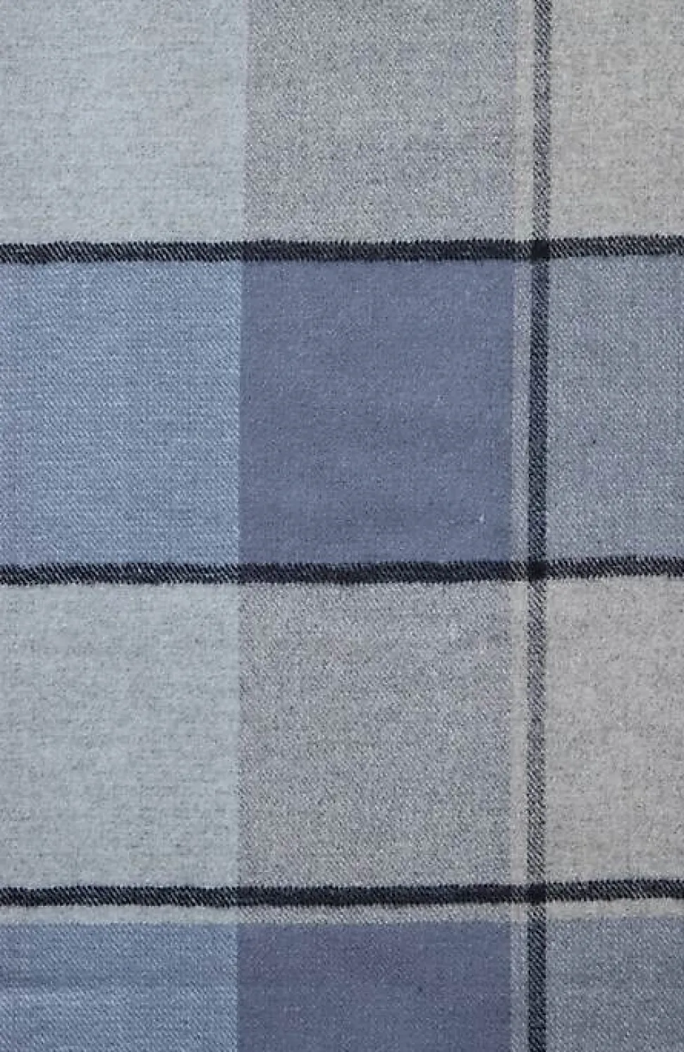 Double-Face Reversible Plaid Mix Scarf | Jjill