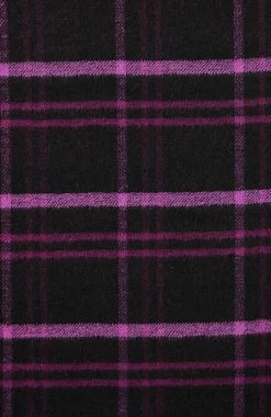 Double-Face Reversible Plaid Mix Scarf | Jjill