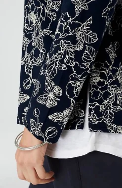 Double-Layer Scoop-Neck Tee | Jjill