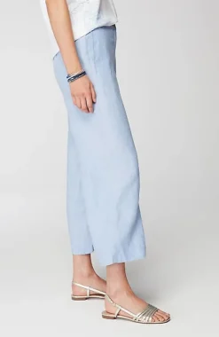 Easy Linen Wide-Leg Crops | Jjill