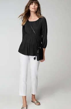 Elastic-Waist Top | Jjill