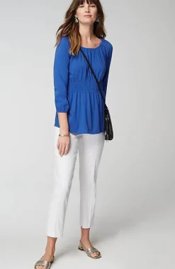 Elastic-Waist Top | Jjill