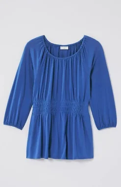 Elastic-Waist Top | Jjill