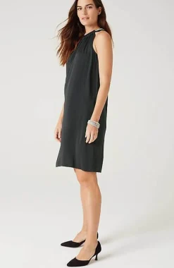 Embellished Halter-Neck Dress | Jjill