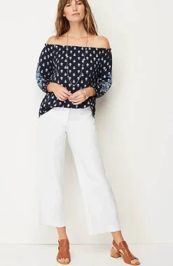Embroidered U0026 Printed Relaxed Top | Jjill