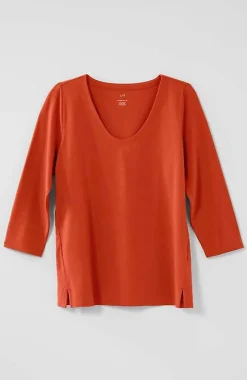 Essential Forward-Seam Tee | Jjill