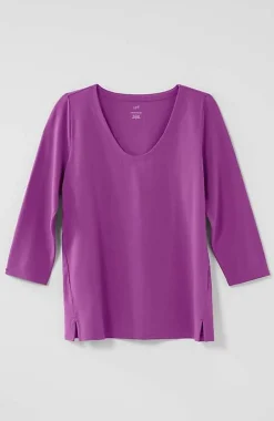 Essential Forward-Seam Tee | Jjill