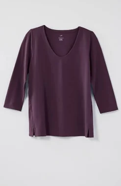 Essential Forward-Seam Tee | Jjill