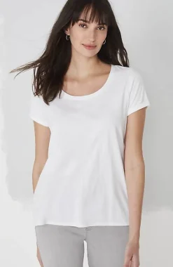 Everyday Cotton Tee | Jjill
