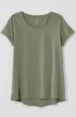 Everyday Cotton Tee | Jjill